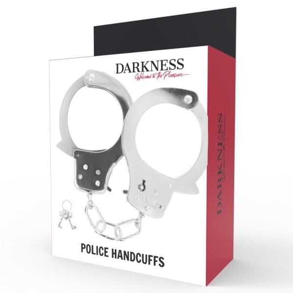 DARKNESS - METAL HANDCUFFS WITH KEYS 3
